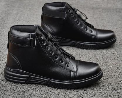 Mens Casual Boots (Black)