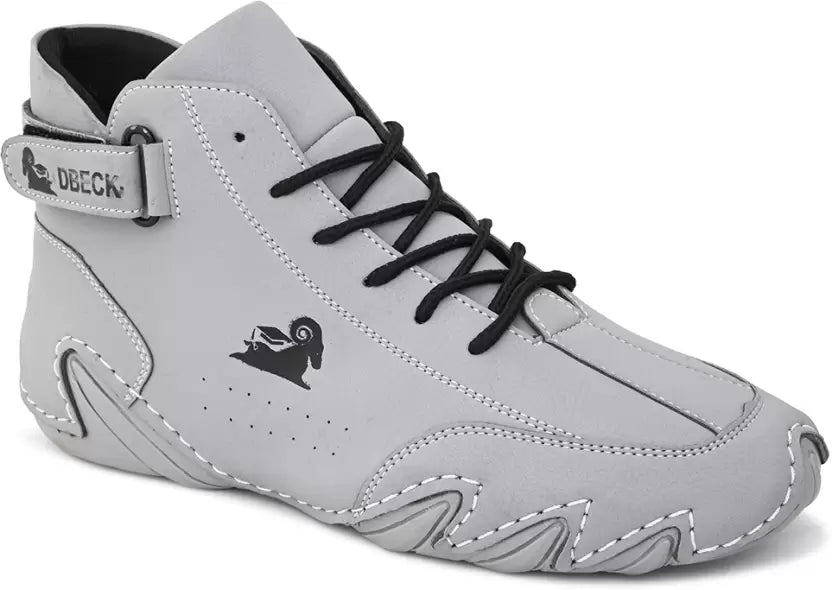 Men's Stylish Casual Shoes (Grey)